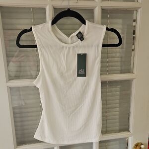 ❤️NWT Wild Fable White Sleeveless Top. Sz M
